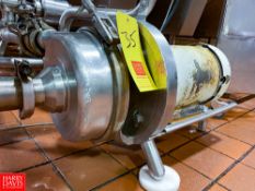 APV Puma Centrifugal Pump with 5 HP 3,450 RPM Motor - Rigging Fee: $100