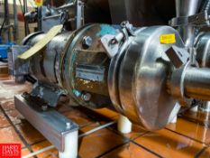 Tri-Clover Centrifugal Pump, Model: C216MD18T-S-KX with 3,450 RPM Motor - Rigging Fee: $100