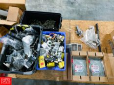 (2) Safety Switches and Assorted Electrical Parts Rigging fee: $100