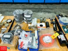 Assorted Drives, Conveyor Belts and Electrical Parts Rigging fee: $50