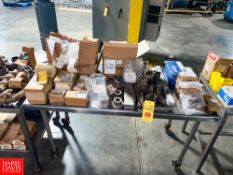 Assorted Hubs, Bushings, S/S Door Handle and S/S Portable Table Rigging fee: $150