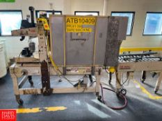 3M-Matic 12AF Adjustable Tape Machine, with Conveyor with Motor, Model: 48800, S/N: 5518 Rigging