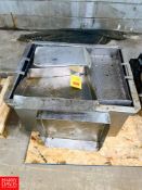 Assorted S/S Bin and Trays Rigging fee: $100