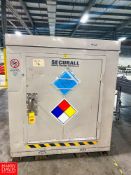 Securall Hazardous Material Outdoor Storage Building Rigging fee: $450
