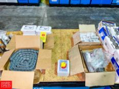 Assorted Electrical Parts, Conveyor Belt and Print Head Wipes Rigging fee: $75