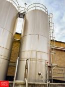 Feldmeier S/S Vertical Corn Syrup Silo. Subject to Confirmation. Located in Atlanta