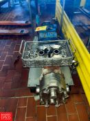 Waukesha Cherry-Burrell, Model: 130, Positive Displacement Pump, with Gear Reducing Drive Mounted on