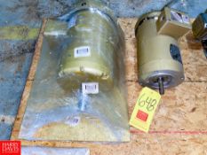 (2) Assorted Motors Rigging fee: $75