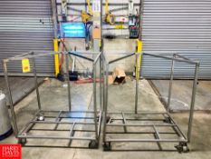 (2) S/S Portable Racks Rigging fee: $100