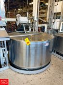 Lee 300 Gallon Jacketed S/S Kettle, Model: 300D75, with Scrape Surface Agitation , S/N: 28501-1