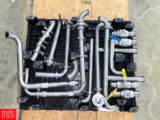 20' Assorted S/S Pipe and Assorted S/S Clamps Rigging fee: $150