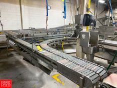 Dual Conveyor System, with 1 Track 180° and 1 Track Serpentine and 2 Motors Rigging fee: $1750