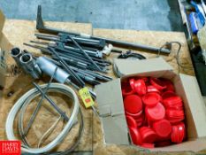 Assorted S/S Rollers and Cap Plugs Rigging fee: $75