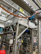 Walker 550 Gallon Jacketed S/S Tank, Cone-Bottom, Model: PZ, S/N: NL9001 Rigging fee: $1500