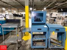 (2) Portable Computer Stations, (1) Forman's Desk Rigging fee: $75