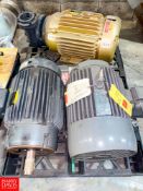 (3) Assorted Motors Rigging fee: $100