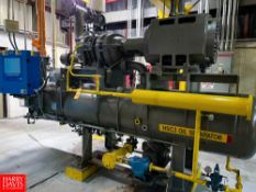 FES 500 HP Ammonia Screw Compressor, with Hartford Compressor Head, Model: 2512DLR300FOEM0010, S/