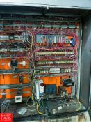 Allen-Bradley, Model: SLC/505 CPU, with I/O Cards 5 PowerFlex VFD's, Transformer, Safety Switch