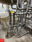 S/S Filter, with Waukesha Cherry-Burrell Mix-Proof Air Valve Rigging fee: $200