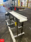 5' Belt Conveyor, with Drive Rigging fee: $200