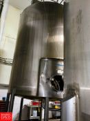 Mueller 5,000 Gallon Vertical S/S Single Shell Tank Rigging fee: $4500