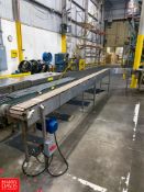 22' 90° Conveyor, with Drive Rigging fee: $650