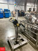 Markem-Imaje Ink Printer, S/N: US16180584, with S/S Portable Base Rigging fee: $150