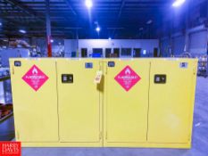 Flammable Liquid Storage Cabinets Rigging fee: $200