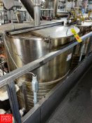 Walker 275 Gallon Jacketed S/S Tank, S/N 8099 Rigging fee: $650