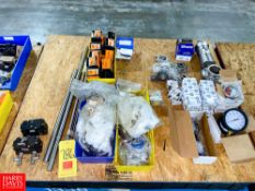 Assorted Bearings, Gauges and Parts Rigging fee: $75