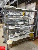 Assorted Rademaker Depositor Heads Rigging fee: $100