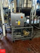 Sonic 70 Blower, with 5 HP Baldor Super E Motor and Allen-Bradley Control Panel, with S/S