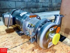 Top-Flo Centrifugal Pump with 1.5 HP 1,720 RPM Motor Rigging fee: $100