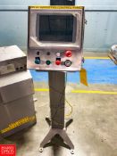 Touchscreen Control Panel Mounted on S/S Stand Rigging fee: $150