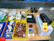 Assorted Motors, Copper Fittings and Parts Rigging fee: $100