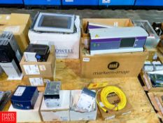 Allen-Bradley 1250 HMI, Power Supplies and (2) Markem-Imaje Controllers Rigging fee: $150