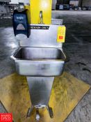 S/S Hand Sink, with Pedals Rigging fee: $150