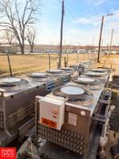 2018 Evapco 4-Fan Ammonia Evaporator, Model: SSTWB4-37S83E0100F1KB, S/N 16-802028 AU-18 - Located: