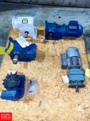 (5) Assorted Motors Rigging fee: $100