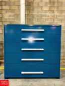 Stanley Vidmar 5-Drawer Tool Cabinet Rigging fee: $200