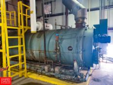 Cleaver-Brooks Packaging Boiler, Model: CB200-200, S/N: L-94392. Subject to Confirmation.
