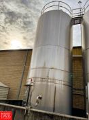 Feldmeier HFCS S/S Vertical Silo. Subject to Confirmation. Located in Atlanta