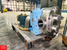 Waukesha Cherry-Burrell Positive Displacement Pump, Model: 130, with Gear Reducing Drive