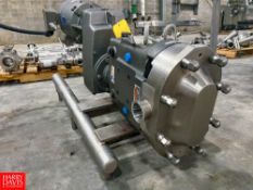 SPX/Waukesha Cherry-Burrell Positive Displacement Pump, Model: 045-U2 Rigging fee: $250