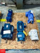 (5) Assorted Motors Rigging fee: $100