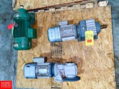 Assorted Motors Rigging fee: $150