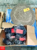 Assorted Conveyor Belting Rigging fee: $100