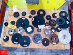 Assorted Sprockets Rigging fee: $50