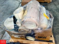 Assorted Conveyor Belting Rigging fee: $100