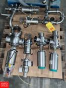 Air Valves, (4) with Control Tops Rigging fee: $200